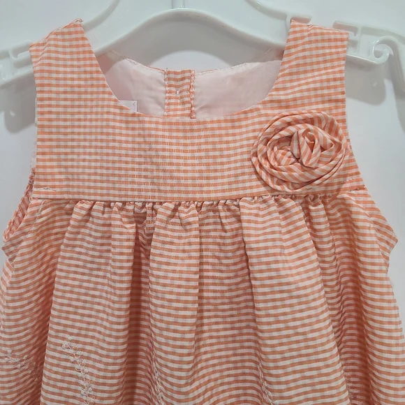 Bonnie Baby Girls 24M Dress With Daiper Cover - Picture 4 of 13